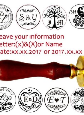 customize Wax Seal Stamp logo Personalized image custom seal