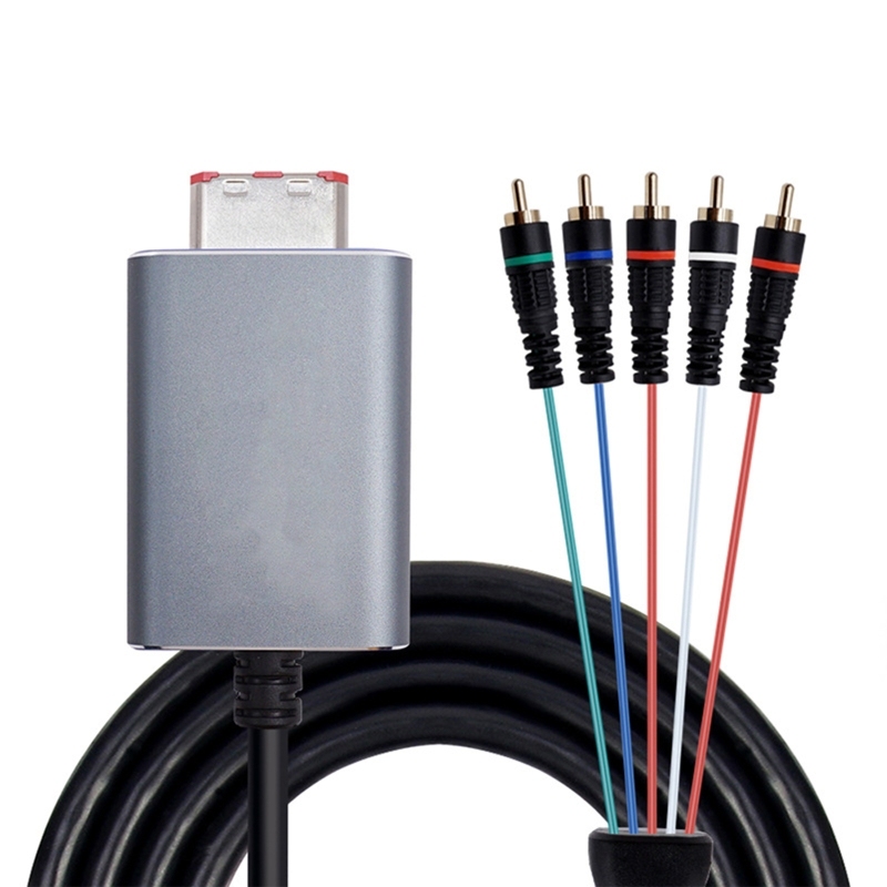 Component Video 5RCA YPbPr Cable for GameCube NGC Digital AV