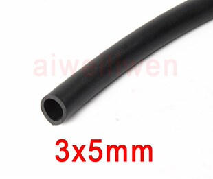 3mm id 5mm od viton tube Fluorine rubber hose FKM FPM fluoro