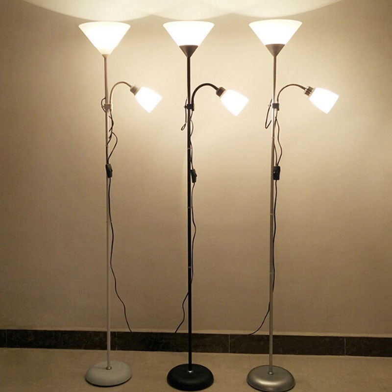 Modern iron painted floor Lamps adjustable E27 LED 220V nove