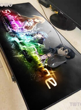 900X400X2MM Sword Art Online Sao Anime Mouse Pad Gamer Larg