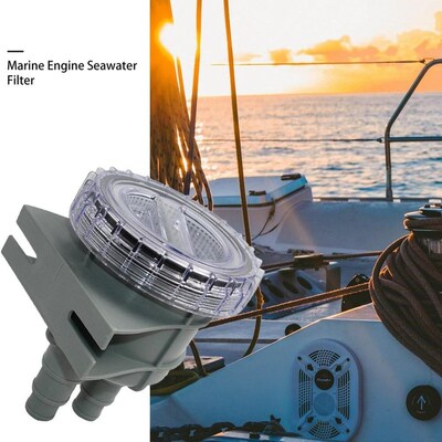 Marine Engine Seawater Filter Drain Pump Sea Water Filter Pi