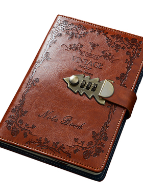 A5 Planner Diary Daily Stationery Supplies Portable Retro No