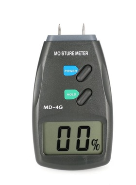 MD-4G 4 Pins Digital LCD Wood Moisture Humidity Meter Analyz