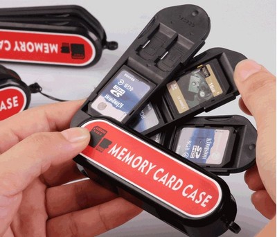 Memory Card Case Holder store card box for SD TF SIM NANO ca