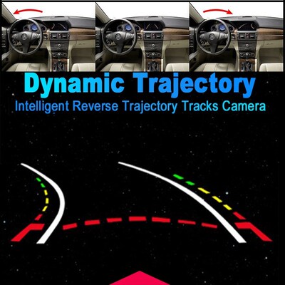 New Parking Assistance Intelligent Dynamic Trajectory Tracks