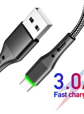 3A Micro USB Cables Fast Charging Datas 0.5-3m For Xiaomi Re