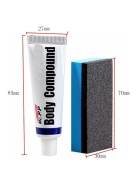 Car Body Compound Wax Paint Paste Set Scratch Paint Care Aut