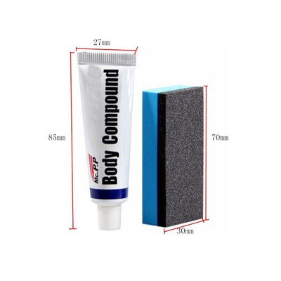 Car Body Compound Wax Paint Paste Set Scratch Paint Care Aut
