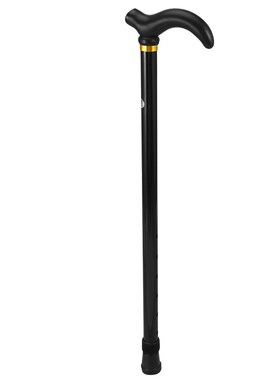 2 Section Adjustable Walking Stick Cane Anti-Skid Anti Shock