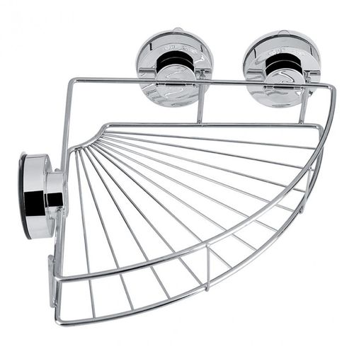Triangle Shower Shelf Storage Bracket Holder with Vacuum Suc