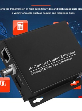 1Pair Ethernet IP Extender Over Coax HD Network Kit EoC Coa