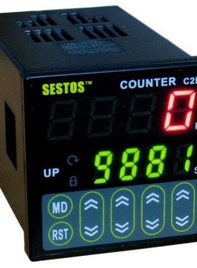 Sestos Digital Preset Scale Counter act Switch Register 100-