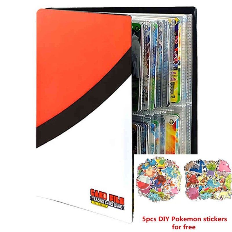 Charizard Pokemon Cards Album Book 240pcs Cartoon Anime Car