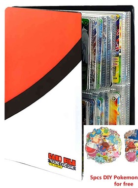 Charizard Pokemon Cards Album Book 240pcs Cartoon Anime Car
