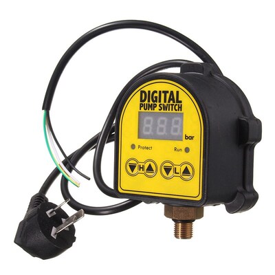NEW Digital Automatic Air Pump Water Oil Compressor Pressur