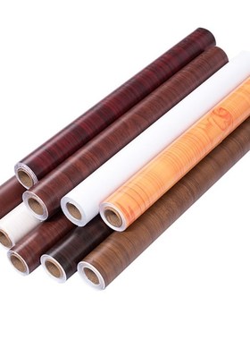 \rWood Grain Paper Self-adhesive Vinyl Frame Lining Wallpape
