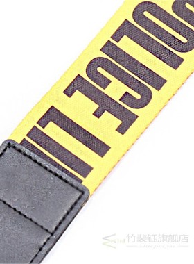 Guitar Strap for Electric Bass Guitar Parts Yellow Adjustabl