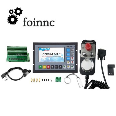 DDCSV3.1 3/4 Axis G Code CNC Offline Stand Alone Controller