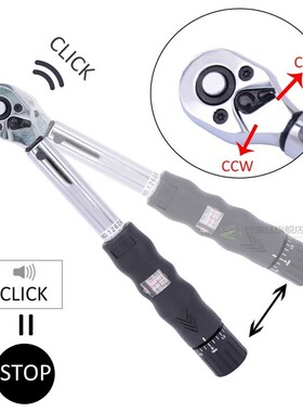 1/4Inch Dr 2-14Nm Bike Torque Wrench Set Bicycle Repair Tool