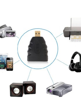 In StockHDMI Type A Female HDMI Type D Male Gold plated Ada