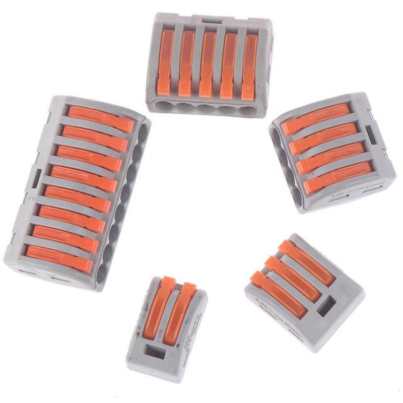Universal Terminals Block Plug-in Electrical Wire Connector