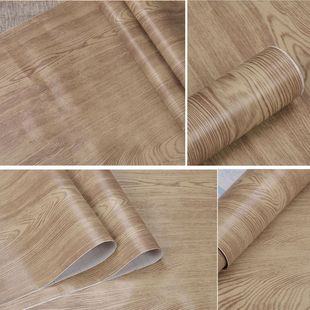 Wood Wall Sticker Self-Adhesive Film Furniture Real Wood Tac