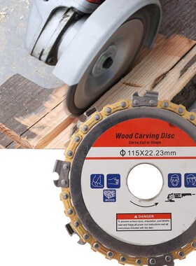 115mm 22mm Diameter 9 Tooth Chainsaw Disc for Angle Grinders