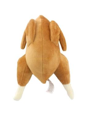 Dog Plush Toy Stuffed Animal Squeak Chicken Turkey Interacti