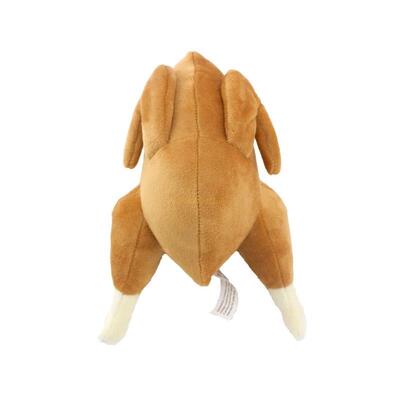 Dog Plush Toy Stuffed Animal Squeak Chicken Turkey Interacti