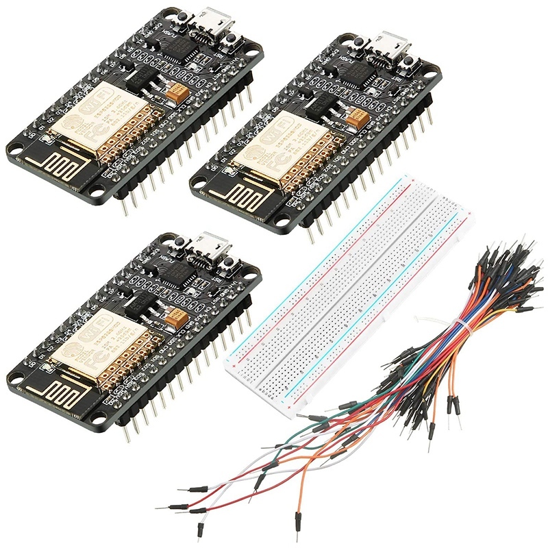 3 Pieces ESP8266 CP2102 ESP-12E Internet Wifi Board Open Sou