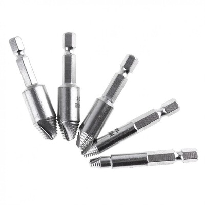 5Pcs+Damaged+Screw+Remover+1/4