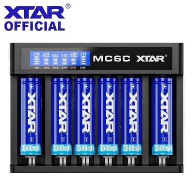 XTAR Battery Chargers MC Series MC1PLUS MC2 MC6C Charging F