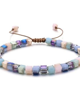 ZMZY New Fashion Style Woman Bracelet Wristband Glass Crysta