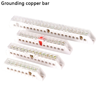 8 / 12 / 18 hole zero line bar 7 * 9 grounding copper bar ze