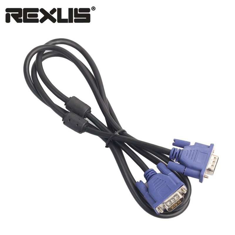 REXLIS VGA Cable VGA Extension Cable Cord for Computer PC HD 鲜花速递/花卉仿真/绿植园艺 园艺用品套装 原图主图