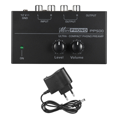 PP500 Ultra-compact Phone Preamplifier  with Level Volume Co