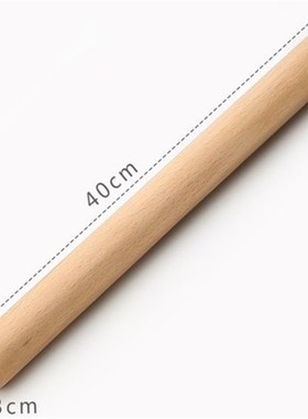 1pc New safety non-stick solid  wood  Rolling Pin Baking Fon