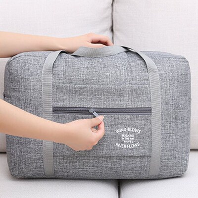 Waterproof Oxford Travel Bags Women Men Large Duffle Bag Lug