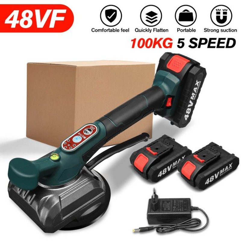 NEW 5 Gear Tiling Tiles Machine Tile Vibrator Suction Cup Pr