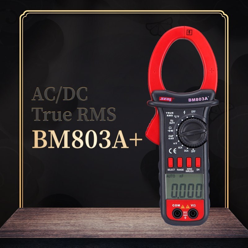 /SZBJ BM803A+ Digital Clamp Meter 1000A Clamp Multimeter AC/