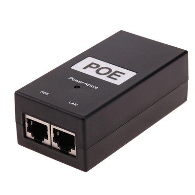 DC 24V 0.5A POE Power Over Ethernet Adapter Injector Power S