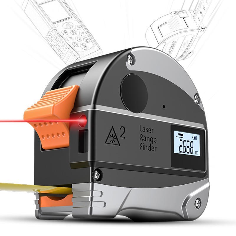 30M Laser Rangefinder Digital Tape Measure Distance Meter 5M