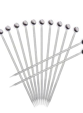 Fruit Fork Stainless Steel Cocktail Picks Fruit Sticks