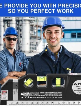 New Level Laser Horizon Vertical Measure 8FT Aligner Standar