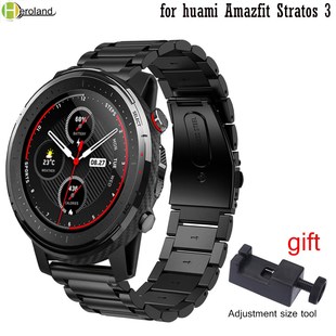 Watch huami Steel For Stainless Amazfit 22mm Stratos Strap