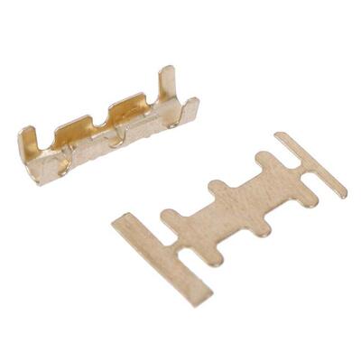 100Pieces Brass Copper 0.5-1.5mm Square Millimeter Crimp Ele