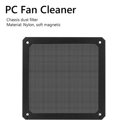 80mm 90mm 120mm 140mm Cuttable Black PVC PC Fan Dust Filter