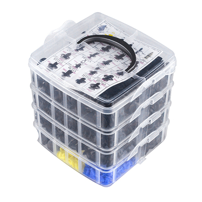 650PCS/Box Mixed Auto Fastener Clip Car Body Push Retainer P