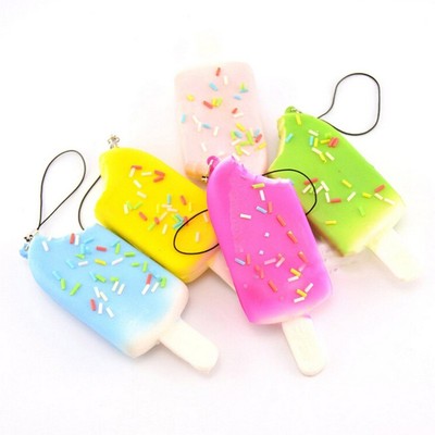 JETTING 1Pcs Squishy Bread Chocolate Sprinkles Phone Straps